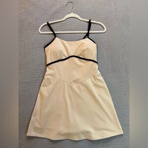 JoyLab women Cream Activewear dress Size Small